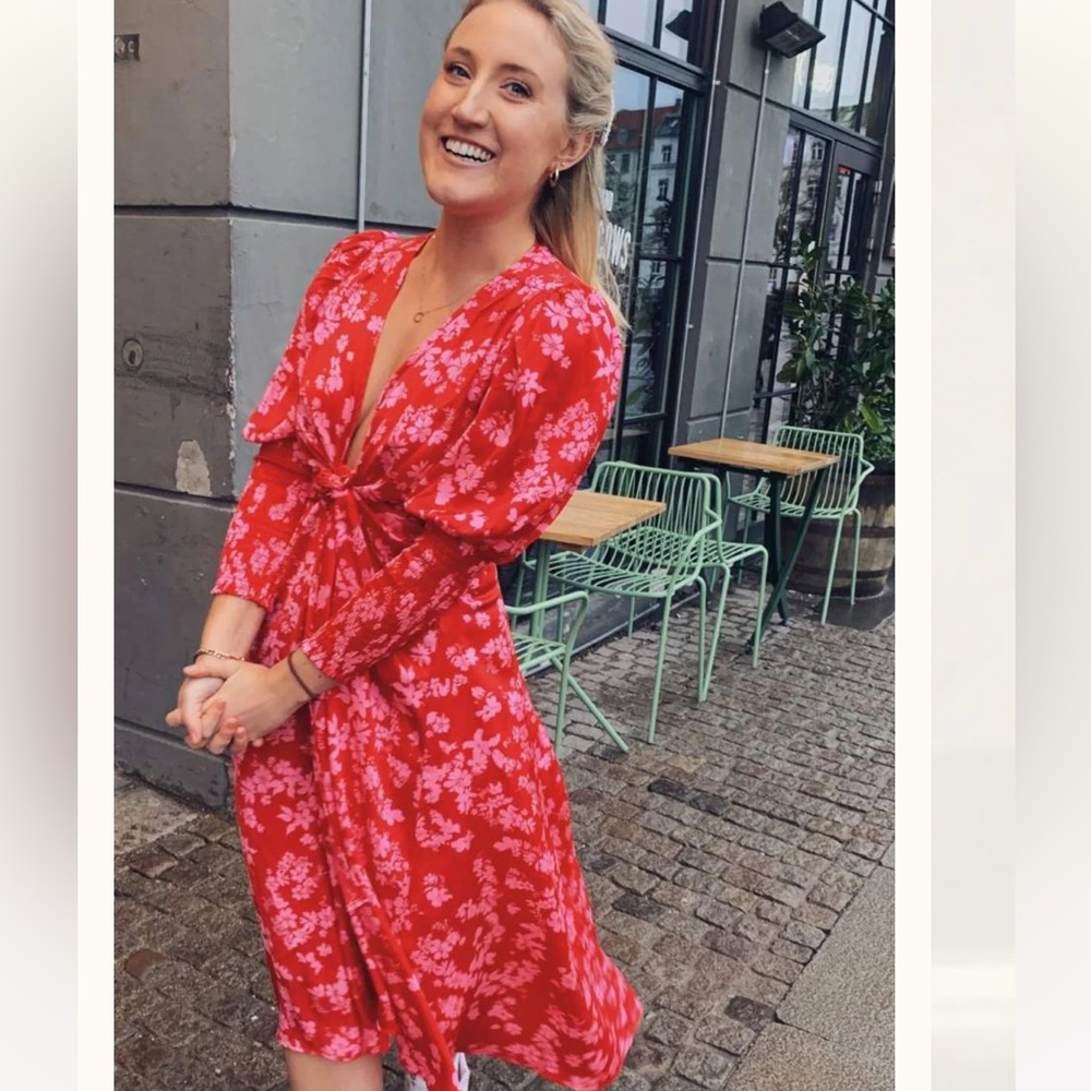 Never Fully Dressed Wrap Dress